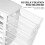 Storage Cabinet with Clear Drawers 5-Drawer White 5