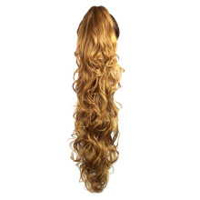 Long curly clip-in hair extensions for women 20g