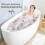 Bath Cushion with Suction Cups for Head and Neck Support 2