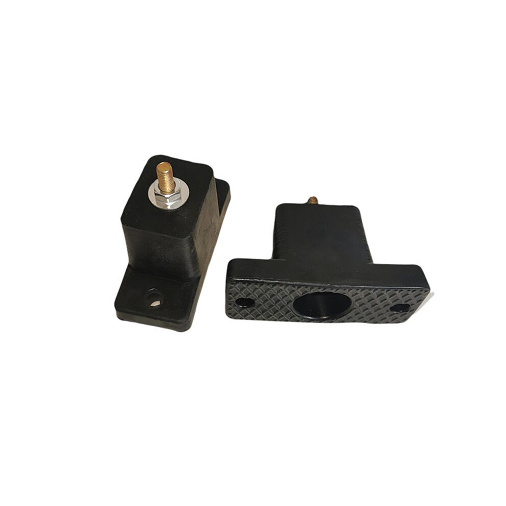 12 Pack Cushion Air Conditioner Rubber Shock Absorbing Anti-Vibration Isolator Pads Bracket Black 6031398980180