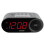 SHARP Alarm Clock USB Charger 2A Black Gunmetal 1