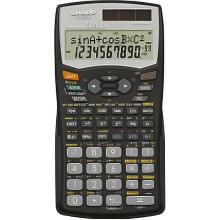 SHARP EL506WBk calculator case black compact