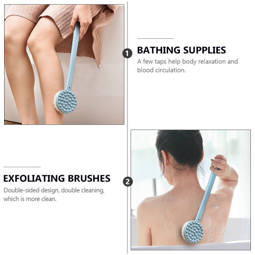 Bath Brush Body Scrubbing Tool 2 Pieces 1