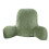 SHENGXINY Back Pillow Green Plush Lumbar Support Cushion 1
