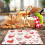 Romantic Non-Slip Insulated Placemats 4-Pack 6