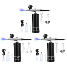 Airbrush Kit Rechargeable Cordless 30 PSI 3-Piece
