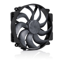 NF-A14x25r G2 PWM chromax.black - Next-gen round 140mm fan (black)