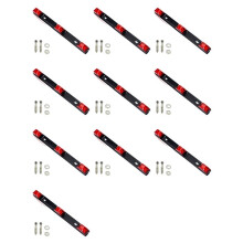 10X Trailer Tail Light Bar, 14.2 Inch Red Clearance Identification ID Light with Bracket