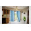 Light Blue Lined Window Curtains 95 inch Set of 2 1
