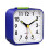 Quartz Alarm Clock with Nightlight White Battery Operated 8