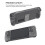 Transparent PC Hard Case for Steam Deck Crystal Protective 6
