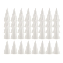 Foam Cones for Crafts 40 Pieces
