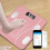 Digital Bathroom Scale with BMI and Body Fat Analysis Pink 8