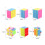 Παιχνίδι παζλ ZTGD Speed Cube 2x2x2 2x3x3 3x3x4 Χρώμα καραμέλας 6
