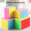 Παιχνίδι παζλ ZTGD Speed Cube 2x2x2 2x3x3 3x3x4 Χρώμα καραμέλας 2