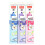 Triangle Pencils with Erasers and Sharpeners HB #2 3-Pack 1