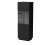 Cama LIVERTI display cabinet 59.5x42x178 black 1