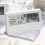 Thermo-Hygrometer Clock White Electronic Weather Display 2