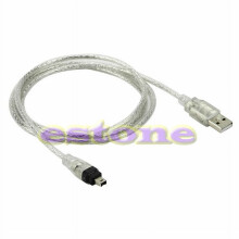USB to FireWire IEEE 1394 adapter cable 1.4 m