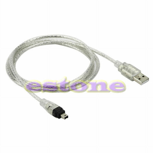 USB to FireWire IEEE 1394 adapter cable 1.4 m