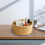 Round woven storage basket cotton rope 1 piece 4