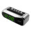 SHARP digital dual alarm clock silver green LED display 6
