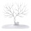 Deer Head Display Stand White Jewelry Organizer 1pc 1