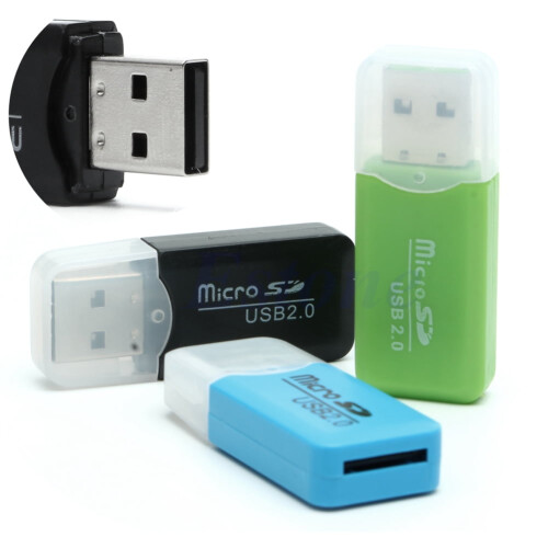 USB 2.0 Micro SD Card Reader Adapter 1 piece