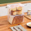Airtight Bread Storage Container Clear Plastic 1 Pack 6