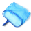 Pool Skimmer Net Blue Thick Deep Bag Nylon Micro-Mesh 1