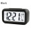 LED Digital Alarm Clock with Temperature and Calendar Black 1