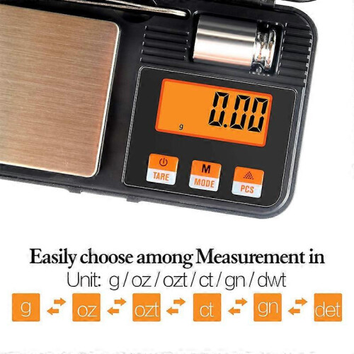 Ηλεκτρονική Ψηφιακή Ζυγαριά 200g 0.01g / 50g 0.001g Μίνι Ζυγαριά Ακριβείας Επαγγελμα 2