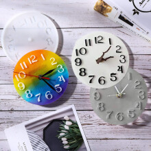 Silicone Resin Mold for Clock Jewelry Making 1 Piece