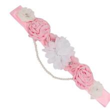 Crios Toirchis Máithreachais Galánta Bláthanna Bainise Bridal Prop Grianghrafadóireachta Linbh 01#