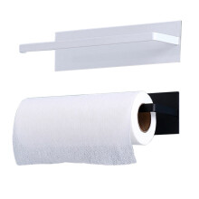 Unterbau-Papierhandtuchhalter, weiß, selbstklebend