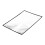 Reading Support Sheet Magnifier 3-Zoom Black 2X 2