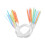 Tebru circular knitting needles plastic multicolor 12 pcs 2