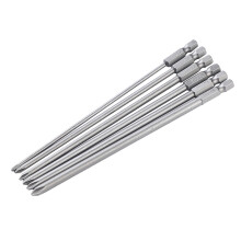 Magnetisches Schraubendreher-Bit-Set, Sechskant, legierter Stahl, 6-teilig