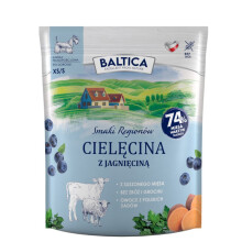 BALTICA Smaki regionów Small breeds Veal with lamb - dry dog food - 1kg