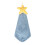 Hanging hand towels with loop absorbent blue 1