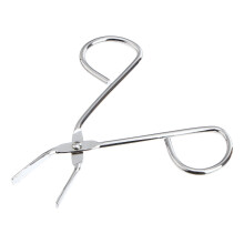Stainless steel eyebrow tweezers silver 1 piece