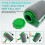 Professional 6-Piece Paint Roller Set for Walls and Ceilings - Extendable Brush, Tray, Rollers, Stirrer - Non-Drip 5