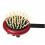 Back Scratcher Massage Hammer Black Red Plastic 2pcs 4