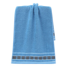 Bath Towel Set Blue 13" x 29" 1 Pack