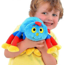 Nuovo peluche di ragno Tig lanoso, giocattolo per bambini, animale imbottito, bambola horror, morbido, decorazione per la casa, regalo