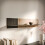 Cama MERCI shelf 110x20x25 black/oak artisan 2