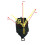 Quartz pendulum clock movement with chime and hanger kit, 3