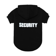 Bluza z kapturem dla psa Security Dog Outdoor, rozmiar średni do dużego