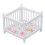 Woodhouse cradle miniature accessory 1/12 1