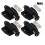 Magnetic Touch Latch for Cabinet Doors 4 pcs 1
